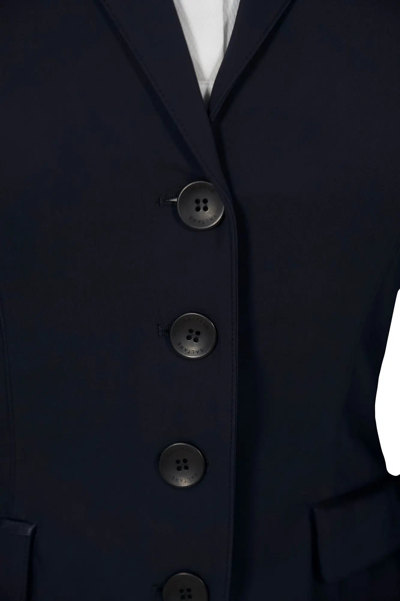 Grand Prix Saltare Dolce 4 Button Riding Show Jacket, Navy - Equiluxe Tack