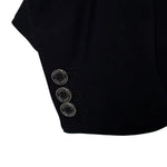 Grand Prix Saltare Premio 4 Button Riding Show Coat, Black with Dark Green - Equiluxe Tack