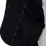 Grand Prix Saltare Premio 4 Button Riding Show Coat, Black with Moss Green - Equiluxe Tack