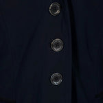 Grand Prix Saltare Premio 4 Button Riding Show Coat, Navy with Black - Equiluxe Tack