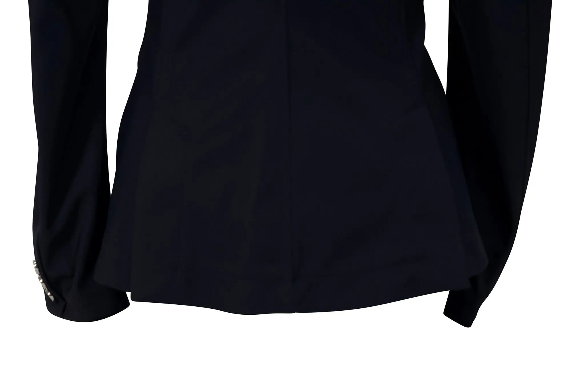 Grand Prix Saltare Premio 4 Button Riding Show Coat, Navy with Black - Equiluxe Tack