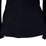 Grand Prix Saltare Premio 4 Button Riding Show Coat, Navy with Black - Equiluxe Tack
