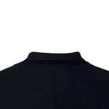 Grand Prix Saltare Premio 4 Button Riding Show Coat, Navy with Navy - Equiluxe Tack