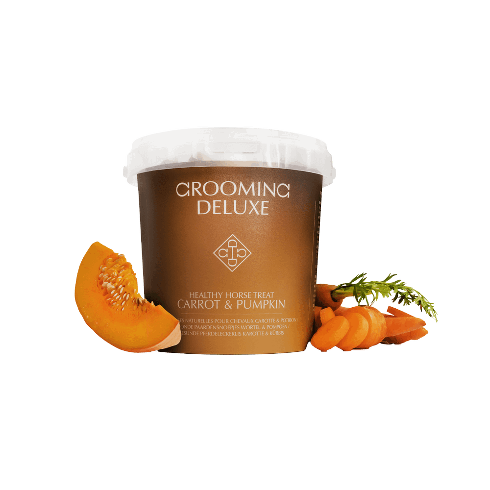 Grooming Deluxe Healthy Horse Treat 500g - Equiluxe Tack