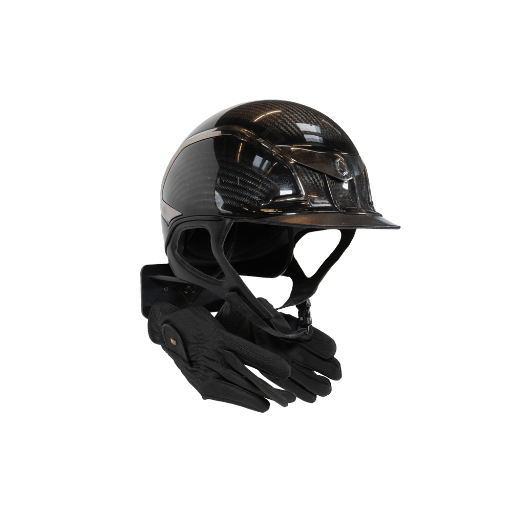 Grooming Deluxe Helmet Holder Steel - Equiluxe Tack
