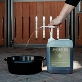 Grooming Deluxe Pump for Linseed Oil 5L - Equiluxe Tack