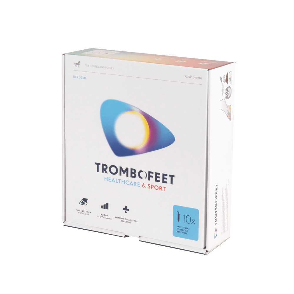 Grooming Deluxe Trombofeet Oral Paste 10 x 30ml - Equiluxe Tack