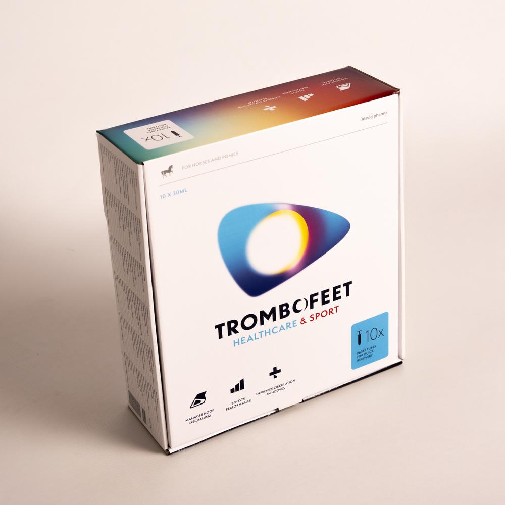 Grooming Deluxe Trombofeet Oral Paste 10 x 30ml - Equiluxe Tack