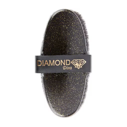 Haas Diamond Diva Soft Sheepskin Brush - Haas Brushes - Equiluxe Tack