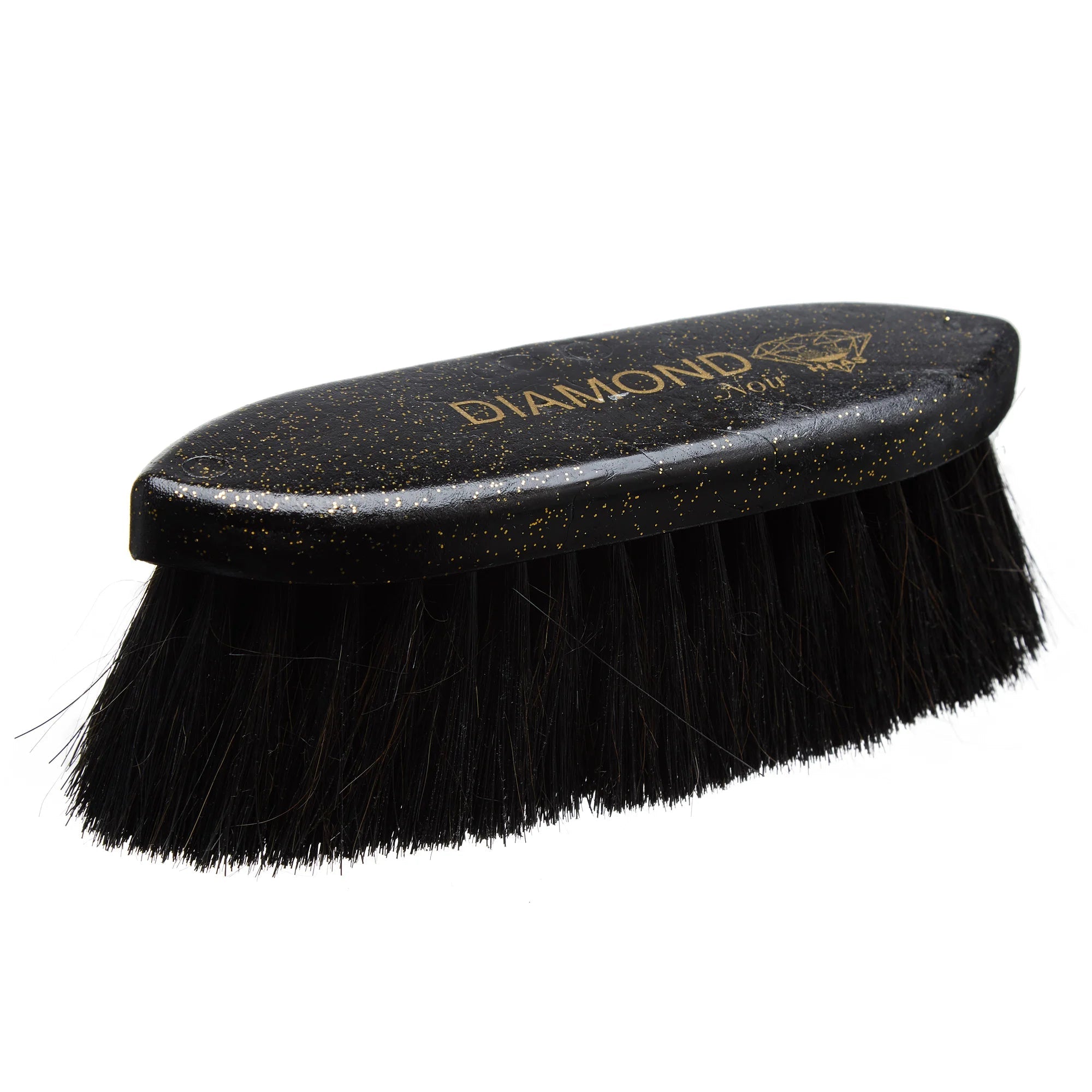 Haas Diamond Noir Soft Horsehair Brush - Haas Brushes - Equiluxe Tack