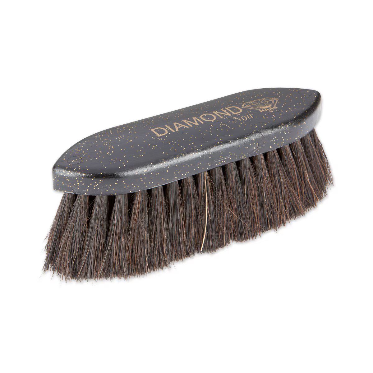 Haas Diamond Noir Soft Horsehair Brush - Haas Brushes - Equiluxe Tack