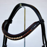 Halter Ego Barcelona Black Leather Snaffle Bridle - Halter Ego® - Equiluxe Tack