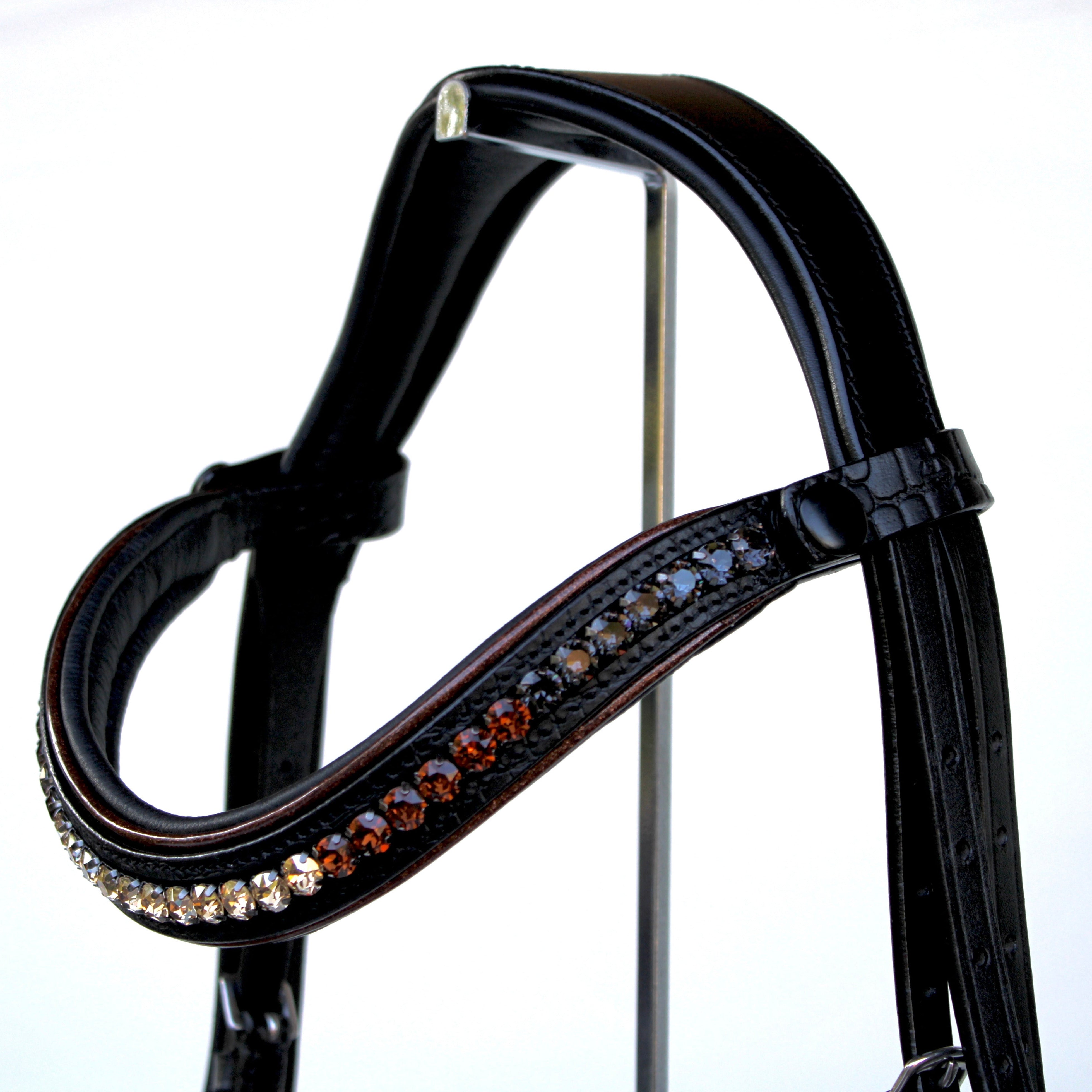 Halter Ego Barcelona Black Leather Snaffle Bridle - Halter Ego® - Equiluxe Tack