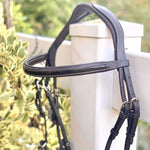 Halter Ego® - Brown Anatomical Rolled Figure 8 Bridle - Halter Ego® - Equiluxe Tack