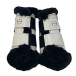 Halter Ego® Brushing Boots - White - Halter Ego® - Equiluxe Tack