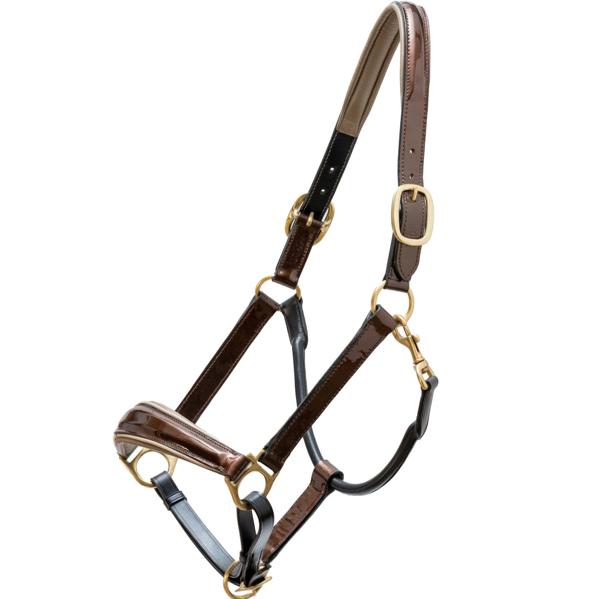 Halter Ego Catalonia Metallic Bronze Leather Halter - Halter Ego® - Equiluxe Tack