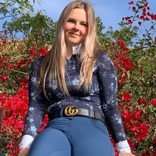 Halter Ego Courtney - Long Sleeve Women's Riding Shirt - Halter Ego® - Equiluxe Tack
