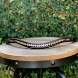 Halter Ego® Crystal Patent Browband - Caramel Honey - Halter Ego® - Equiluxe Tack