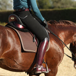 Halter Ego European Cotton Dressage Saddle Pad - Chocolate - Halter Ego® - Equiluxe Tack