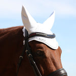 Halter Ego® European Cotton Ear Net - White - Halter Ego® - Equiluxe Tack