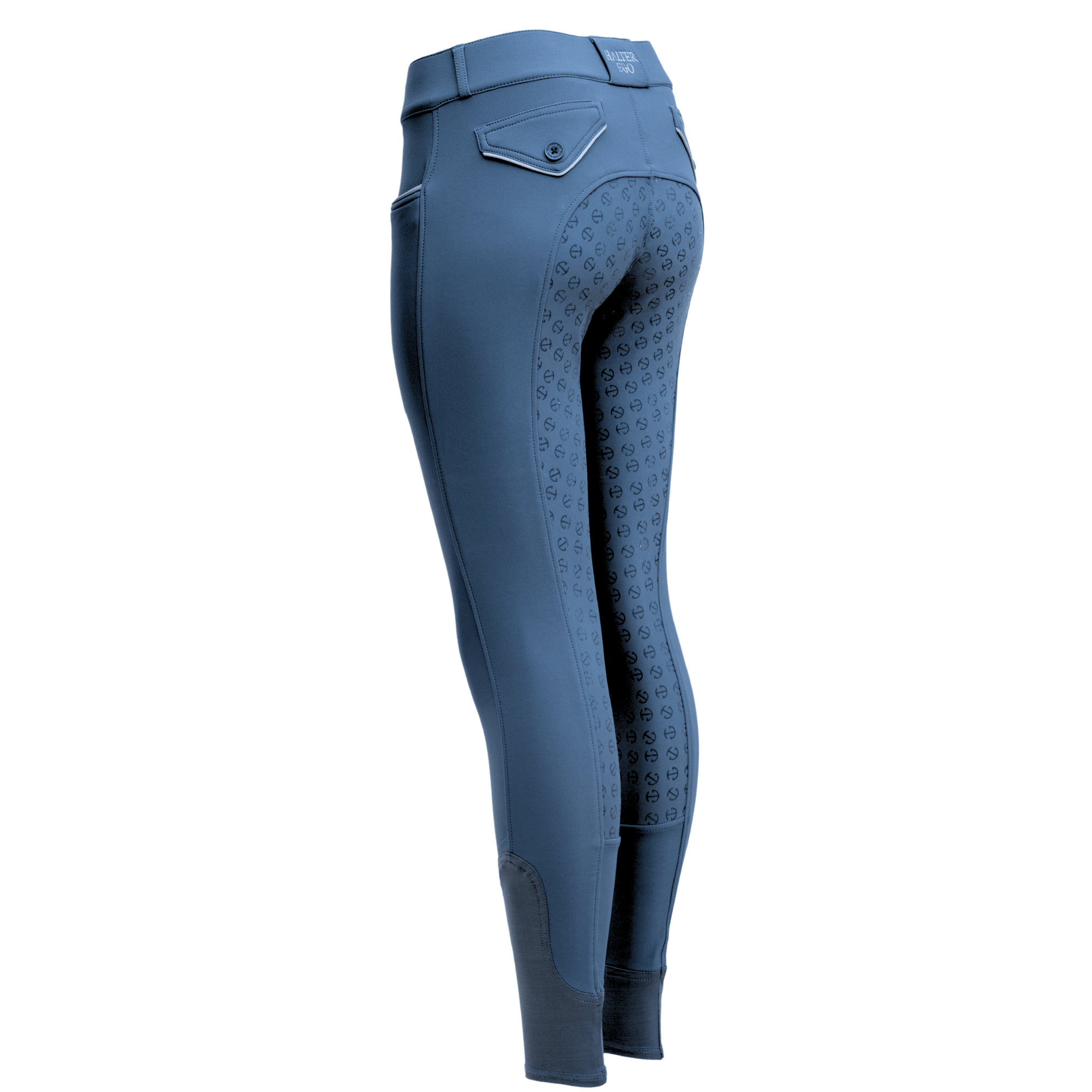 Halter Ego Evolution Full Seat Breeches - Carolina Blue - Halter Ego® - Equiluxe Tack