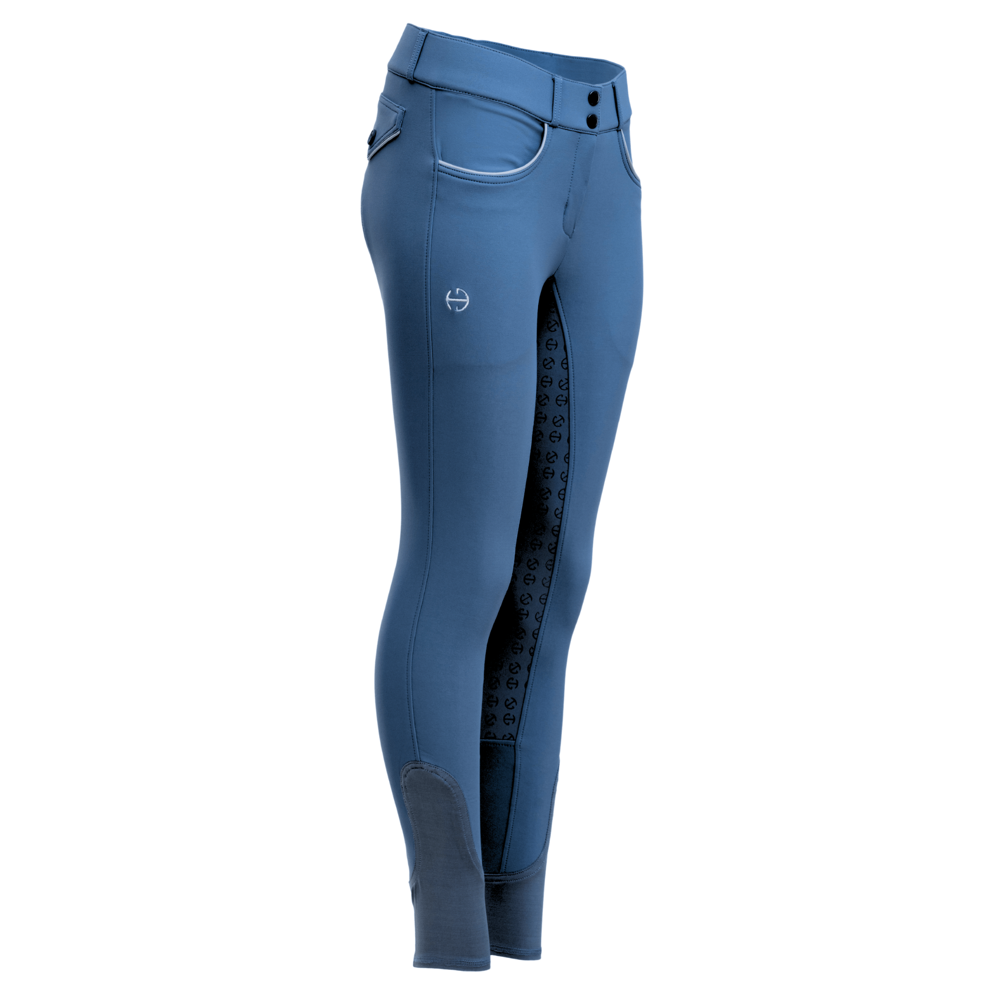 Halter Ego Evolution Full Seat Breeches - Carolina Blue - Halter Ego® - Equiluxe Tack
