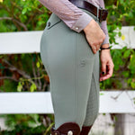 Halter Ego Evolution Full Seat Breeches - Sage Green - Halter Ego® - Equiluxe Tack