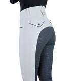 Halter Ego Evolution - High Waisted White Competition Breeches - Halter Ego® - Equiluxe Tack