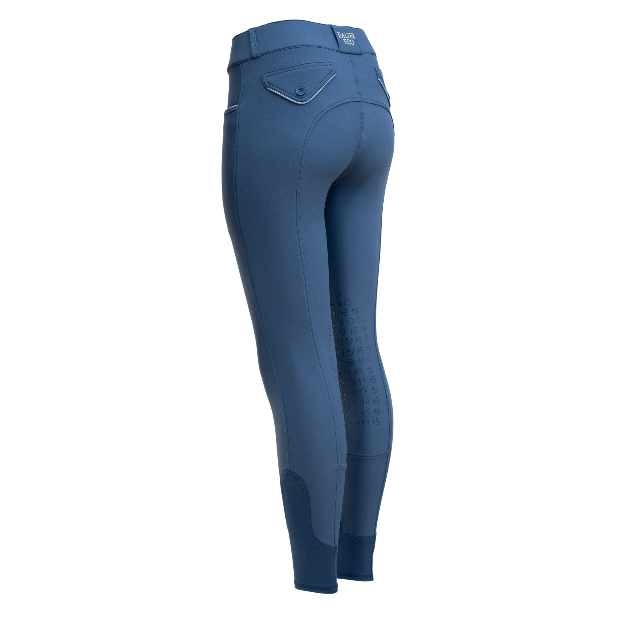 Halter Ego Evolution Knee Patch Breeches - Dark Denim - Halter Ego® - Equiluxe Tack