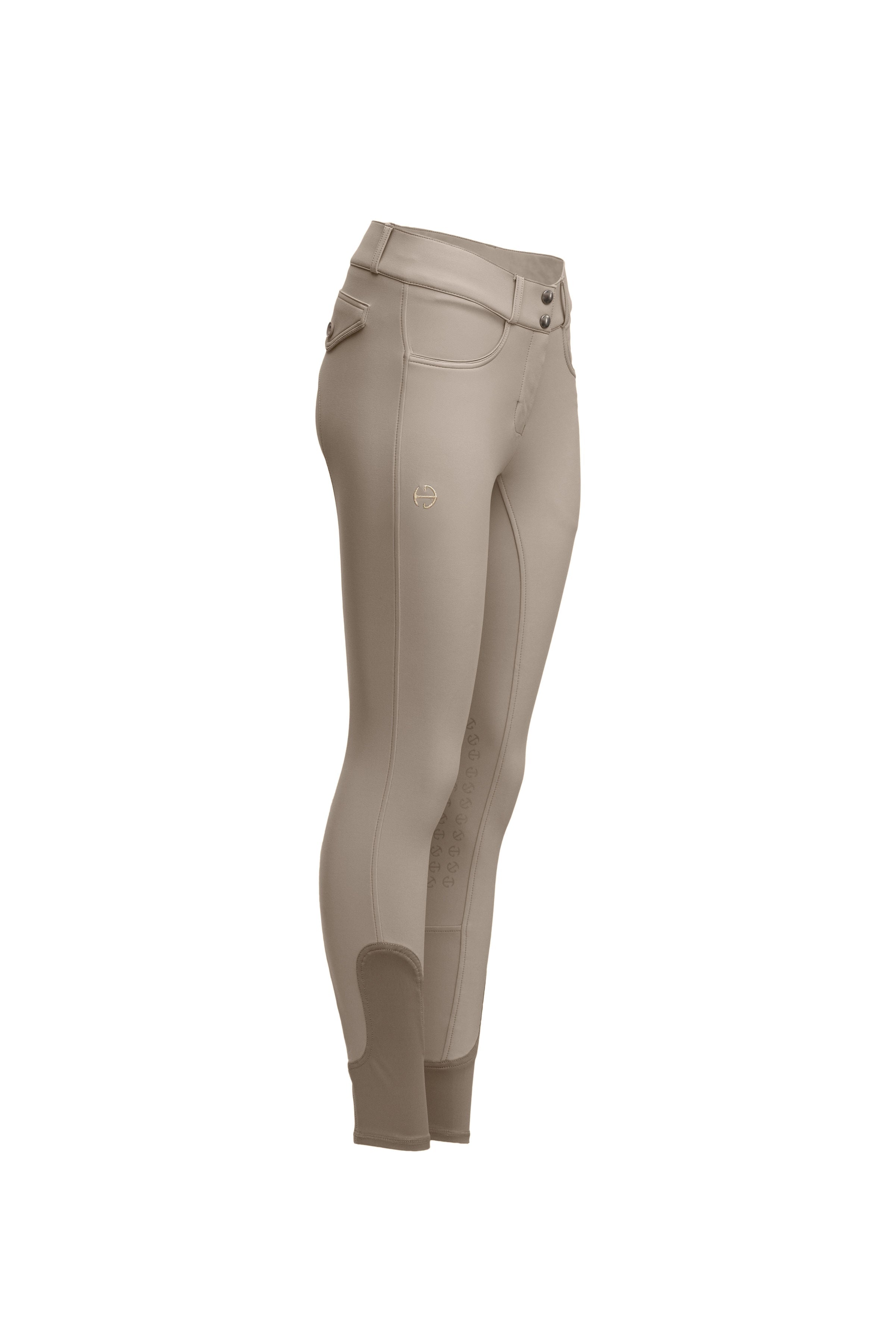 Halter Ego Evolution Knee Patch Breeches - Hunter Beige - Halter Ego® - Equiluxe Tack