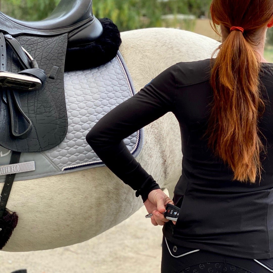 Halter Ego Helen Long Sleeve Every Day Riding Top - Halter Ego® - Equiluxe Tack