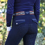 Halter Ego Kimberly Full Seat Breeches - Navy - Halter Ego® - Equiluxe Tack