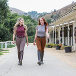 Halter Ego Kimberly Full Seat Breeches - Taupe - Halter Ego® - Equiluxe Tack