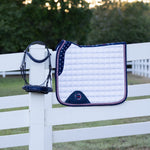 Halter Ego Limited Edition TEAM USA Satin Classic Dressage Saddle Pad (Cob) - Halter Ego® - Equiluxe Tack