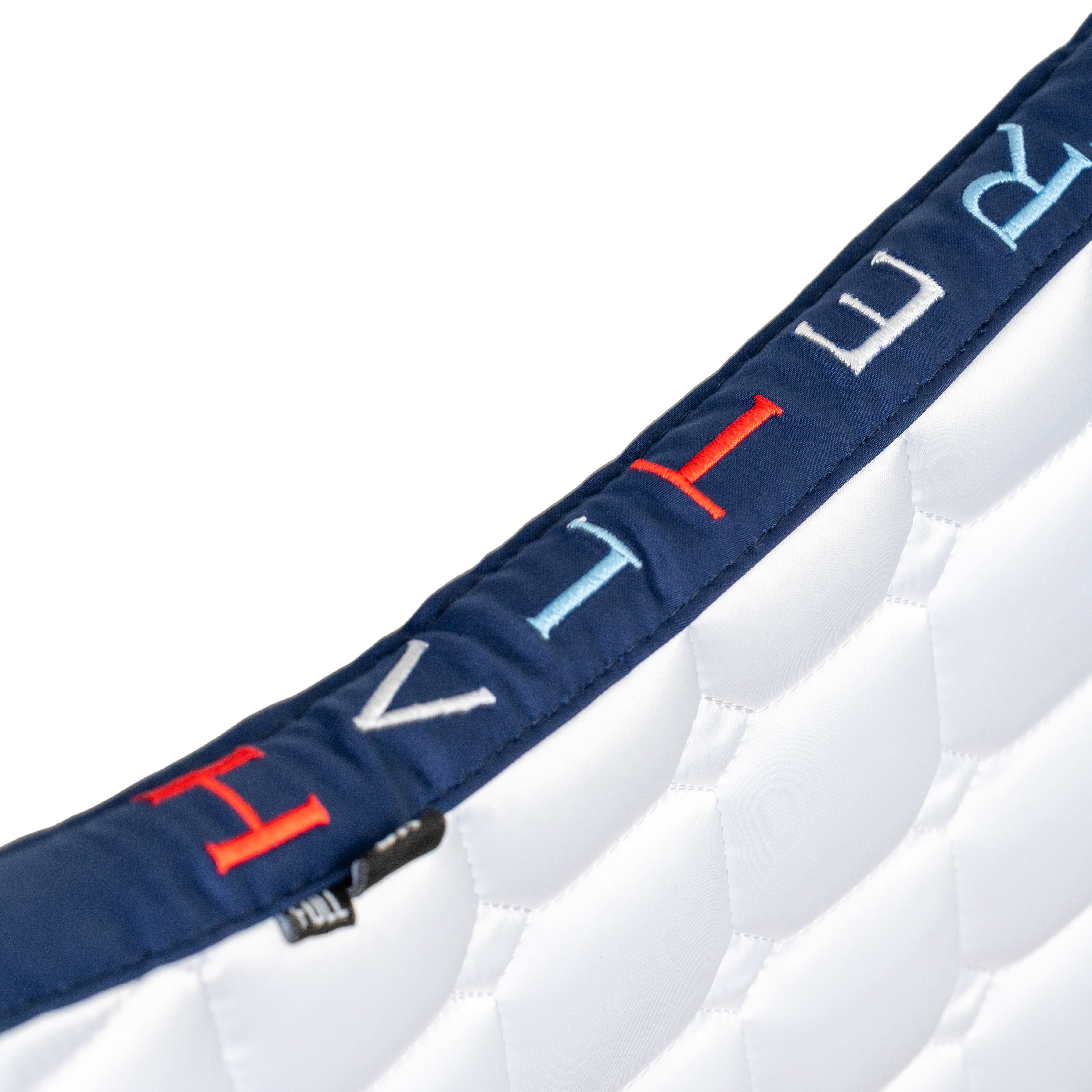 Halter Ego Limited Edition TEAM USA Satin Classic Dressage Saddle Pad (Full) - Halter Ego® - Equiluxe Tack