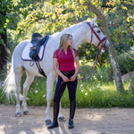 Halter Ego Limited Edition TEAM USA Satin Classic Dressage Saddle Pad (Full) - Halter Ego® - Equiluxe Tack