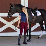 Halter Ego Limited Edition TEAM USA Satin Classic Jump Saddle Pad - Halter Ego® - Equiluxe Tack