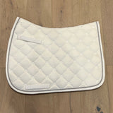 Halter Ego Luxe Jump Saddle Pad - White - Halter Ego® - Equiluxe Tack