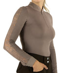 Halter Ego Maia - Long Sleeve Lace Competition Shirt - Halter Ego® - Equiluxe Tack