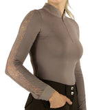 Halter Ego Maia - Long Sleeve Lace Competition Shirt - Halter Ego® - Equiluxe Tack