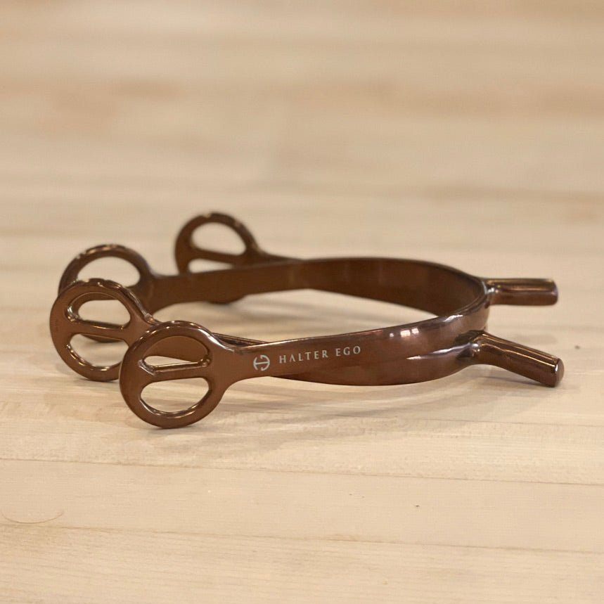 Halter Ego Metallic Bronze Spurs - Halter Ego® - Equiluxe Tack