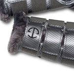 Halter Ego Metallics Collection: Carbon Tech Brushing Boots - Platinum - Halter Ego® - Equiluxe Tack