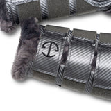 Halter Ego Metallics Collection: Carbon Tech Brushing Boots - Platinum - Halter Ego® - Equiluxe Tack