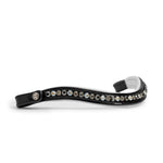 Halter Ego Mont Blanc Black Patent Double Bridle With White Padding - Equiluxe Tack