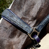 Halter Ego Munich Navy Leather Halter - Halter Ego® - Equiluxe Tack