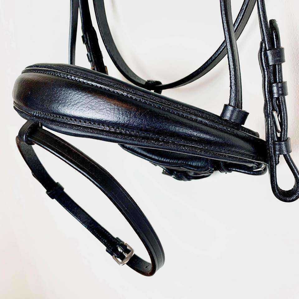 Halter Ego Natalia Snaffle Bridle - Black Leather - Halter Ego® - Equiluxe Tack