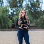 Halter Ego Navy & Gold Fleece Bandages - Halter Ego® - Equiluxe Tack