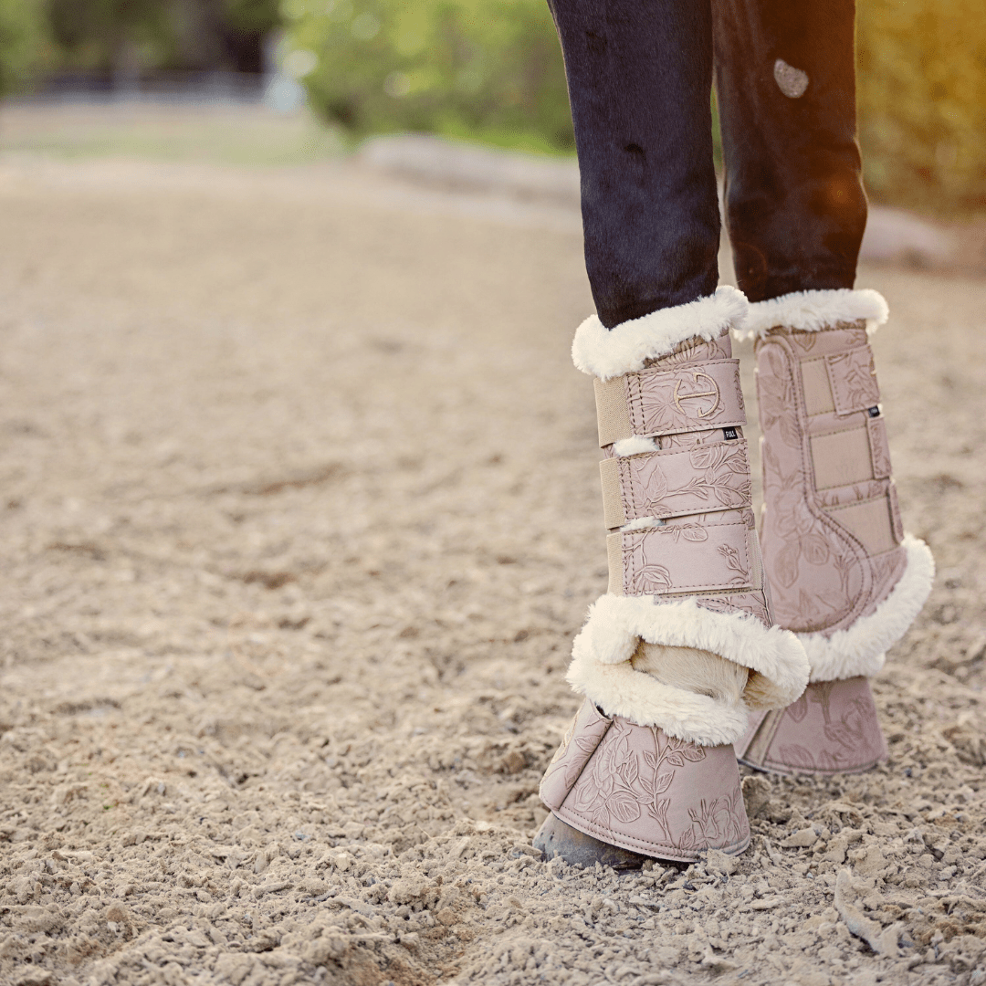 Halter Ego Romance Collection Bell Boots - Champagne - Halter Ego® - Equiluxe Tack