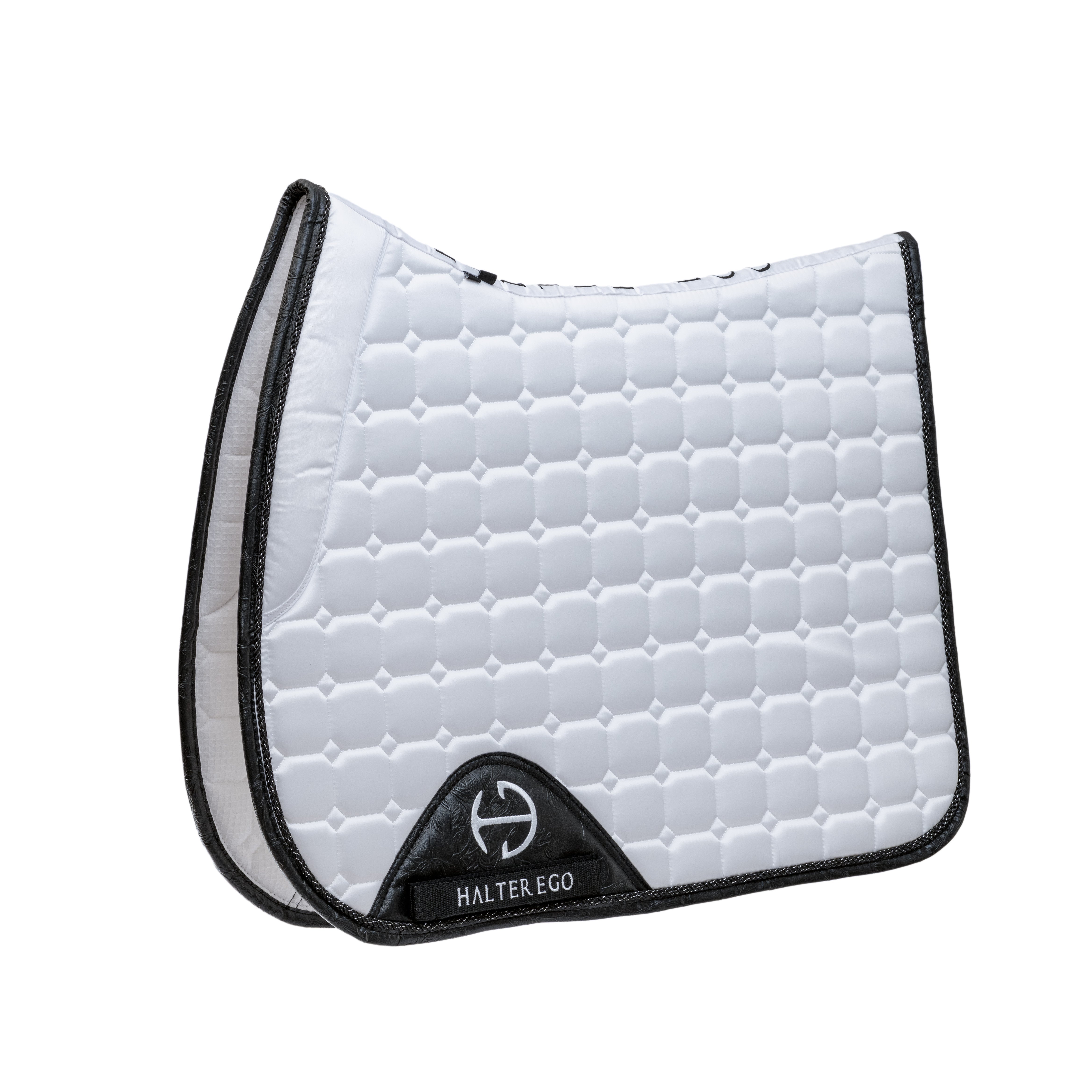 Halter Ego Romance Collection Satin Classic Jump Saddle Pad - Clear Round - Equiluxe Tack