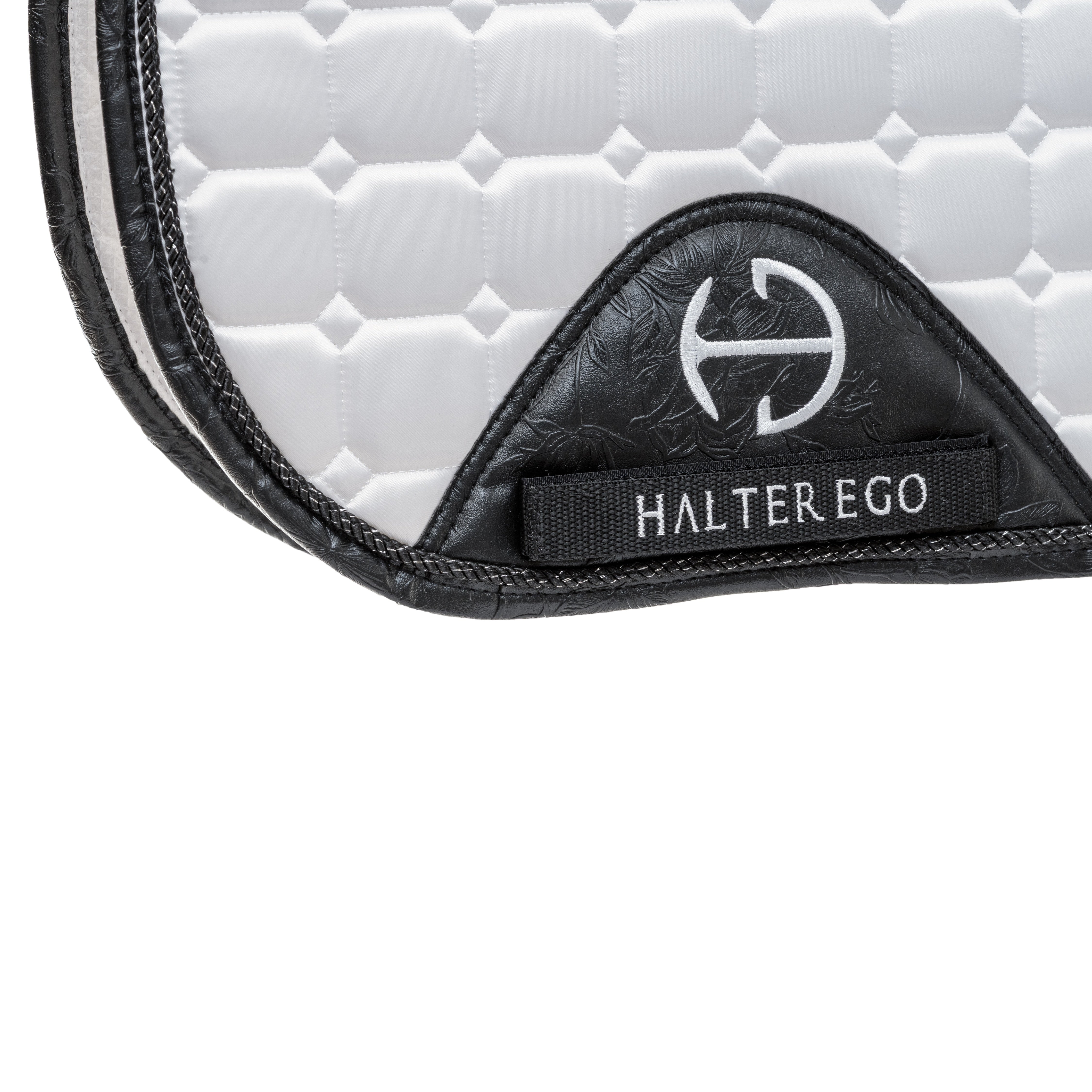 Halter Ego Romance Collection Satin Classic Jump Saddle Pad - Clear Round - Equiluxe Tack